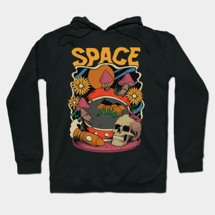 Space Vintage T-shirt Hoodie